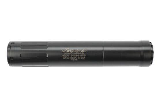 Griffin Armament Bushwhacker 46 Universal Suppressor can be used on pistols or rifles